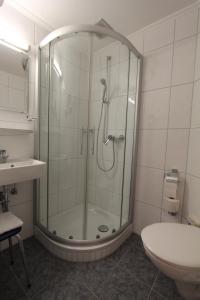 Koupelna v ubytování Hotel Gasthaus Tröster