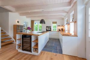 Køkken eller tekøkken på Villa Sanskiin