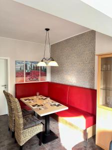 Posezení v ubytování Ferienhaus Sonnenschein - ABC237