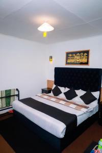 Postel nebo postele na pokoji v ubytování Lavender Resort & WòÓd Cabin