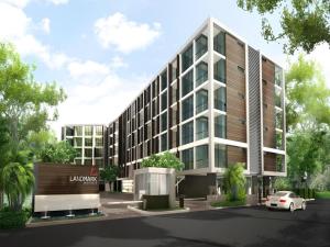 El edificio en el que está el hotel