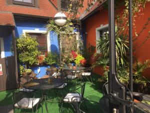 Ogród w obiekcie Hotel Elzet