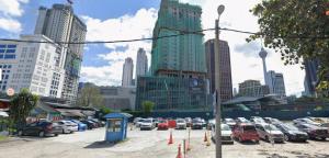 Nespecifikovaný výhled na destinaci Kuala Lumpur nebo výhled na město při pohledu z hotelu