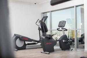 Spordikeskus ja/või sportimisvõimalused majutusasutuses Mercure Concepcion
