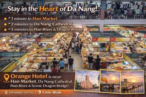 峴港的住宿－ORANGE Hotel - near Dragon Bridge & the Cathedral, in the Heart of the City, Warm as Home，相簿中的一張相片