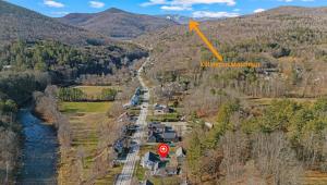 Naturlandskabet i nærheden af kroen