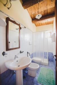 Kúpeľňa v ubytovaní Ai Pilieri di Bagnoli