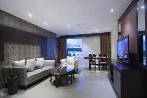 Posezení v ubytování Aria Barito Hotel