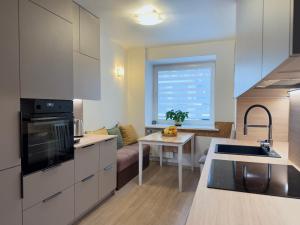 Cucina o angolo cottura di Nidos Laivas