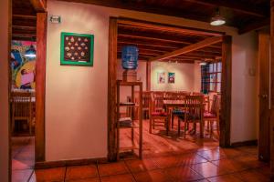 Restaurace v ubytování Inti Sisa Art Guesthouse