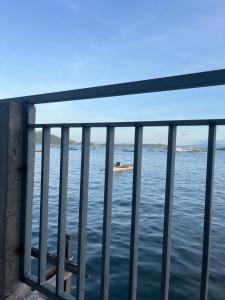 a view of the water from a pier at Fanni tour komodo in Rancakole