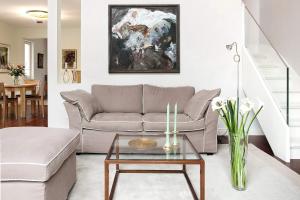 Khu vực ghế ngồi tại Landhaus Gernitz