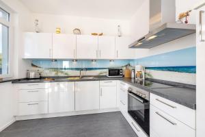 Køkken eller tekøkken på Villa Wiederkehr Sonnendeck