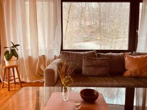 Khu vực ghế ngồi tại Odw homes - Wohnung im Landhaus mit Terrasse