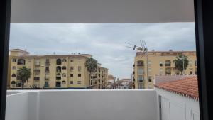 Bygningen som lejligheden ligger i