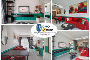 Et opholdsområde på SAIGON HOMEY - SOHO RESIDENCE - Official Comfort in the Heart of District 1