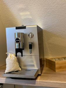 Kaffe- og tefaciliteter på Ferienwohnung am Pietzmoor