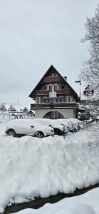 Willa Nad Potokiem v zimě