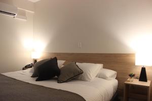 Letto o letti in una camera di Hotel Umawue