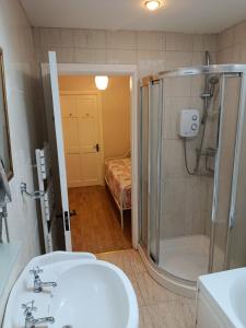 Koupelna v ubytování The Feathered Nest Apartment at The Cracked Hen