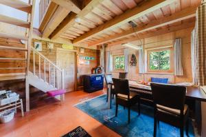 Posezení v ubytování Berghütte, Chalet - Schwarzenberg am Böhmerwald