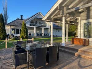 Bygningen som villaen ligger i