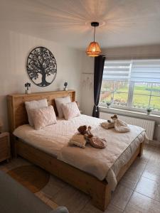 Postel nebo postele na pokoji v ubytování B&B - Privé Wellness Moonlight