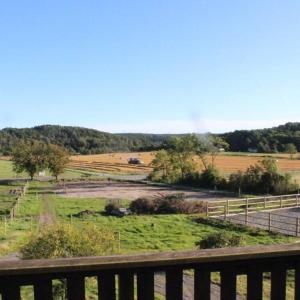 Naturlandskabet i nærheden af pensionatet