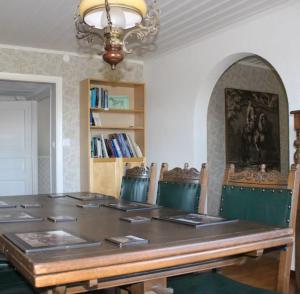 Biblioteket på pensionatet