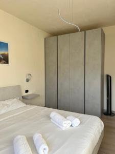 Katil atau katil-katil dalam bilik di Casa L'Olivér