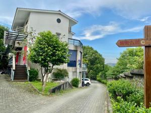 Bygningen som pensionatet ligger i