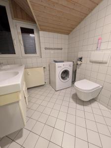 Koupelna v ubytování Komfortable Apartments Steger