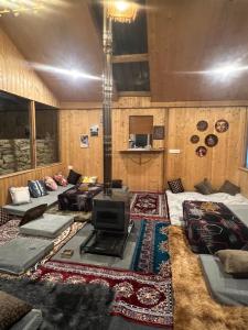 Khu vực ghế ngồi tại Dostel Shangarh