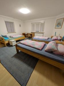 Postel nebo postele na pokoji v ubytování Komfortable Apartments Steger