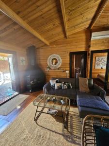 Posezení v ubytování Villa Mogaren