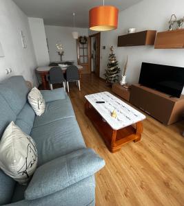 Et opholdsområde på El Rincón del Pisuerga con Terraza