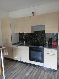 Køkken eller tekøkken på La rose des sables