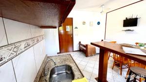 Køkken eller tekøkken på Jardim das Gales Bombinhas + 123 billeder