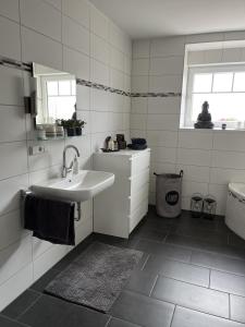 Koupelna v ubytování Ferienwohnung Lina