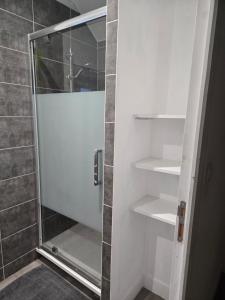 Et badeværelse på L'orée des 3 Rivières