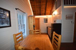 Nhà bếp/bếp nhỏ tại High Top cabin at Cabin Fever in NC