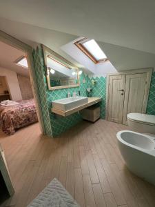 Et badeværelse på L'Attico