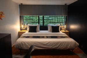 Krevet ili kreveti u jedinici u okviru objekta La Villa Rossa