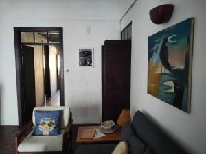 Posezení v ubytování Casa Terra & Cal