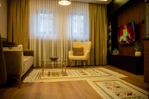 Khu vực ghế ngồi tại Apartment Bascarsija