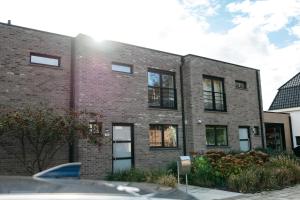 Bygningen som feriehuset ligger i