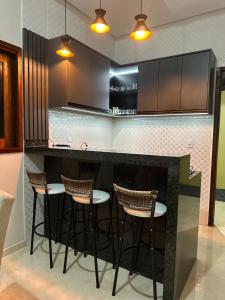 Køkken eller tekøkken på Casa de Praia - Preá - CE