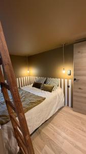 Postel nebo postele na pokoji v ubytování Studio M