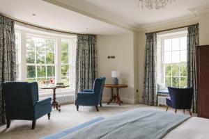 Posezení v ubytování Moore Lodge