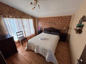 Giường trong phòng chung tại Villa Marina